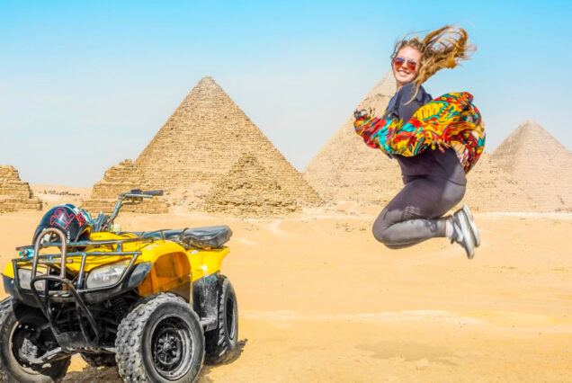 Quad Biking At Giza Pyramids From Cairo